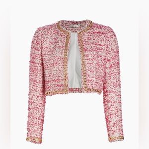 Alice + Olivia
Kidman Chain-Trim Cropped Jacket